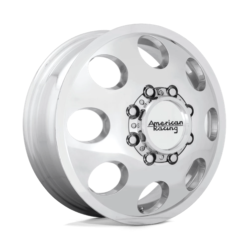American Racing AR204 BAJA DUALLY POLISHED 17X6 8X6.5 ET +111 CB 121.5