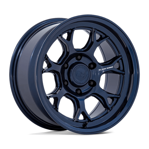 Black Rhino Hard Alloys BR017 ETOSHA GLOSS MIDNIGHT BLUE 17X8.5 6X5.5 ET +12 CB 106.1