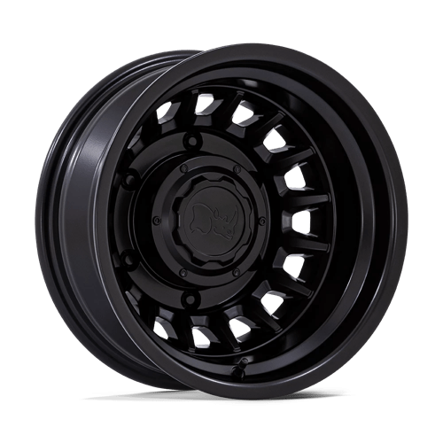 Black Rhino Hard Alloys BR019 ALISO DUALLY MATTE BLACK 16X6 6X205 ET -130 CB 161