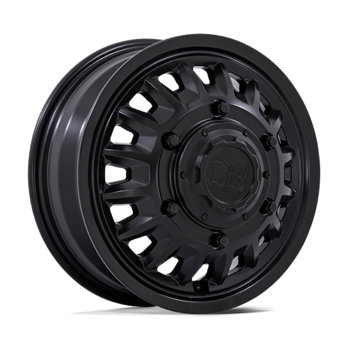 Black Rhino Hard Alloys BR019 ALISO DUALLY MATTE BLACK 16X6 6X205 ET +110 CB 161