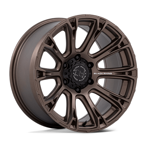 Black Rhino Hard Alloys BR020 DIAMONDBACK BURNT BRONZE 17X9 6X5.5 ET -12 CB 106.1