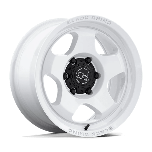 Black Rhino Hard Alloys BR031 SOL GLOSS WHITE 17X8.5 6X135 ET +0 CB 87.1
