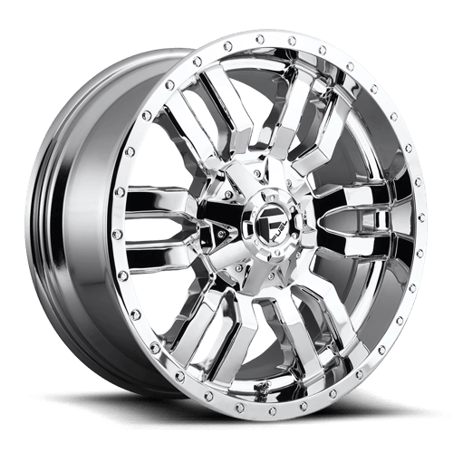 Fuel 1PC D631 SLEDGE CHROME 20X10 8X170 ET -18 CB 125.1