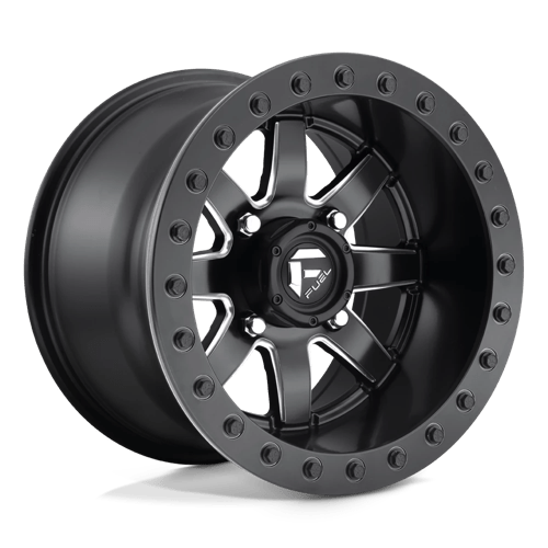 Fuel UTV D928 MAVERICK UTV BEADLOCK MATTE BLACK 14X8 4X156 ET +0 CB 132