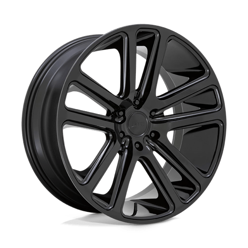DUB 1PC S256 FLEX GLOSS BLACK 24X10 6X135 ET +30 CB 87.1