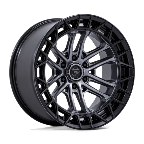 Fuel 1PC FC874 CELSIUS MATTE GUNMETAL W/ MATTE BLACK LIP 17X9 6X135 ET +1 CB 87.1