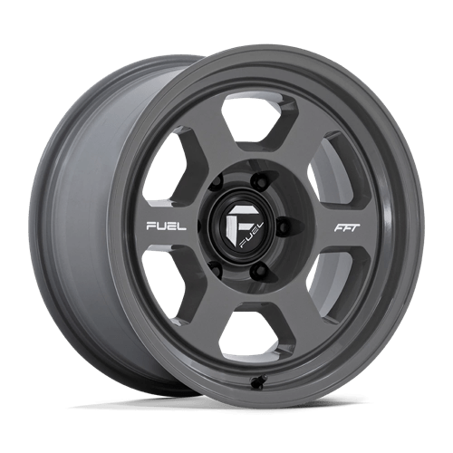 Fuel 1PC FC860 HYPE BATTLESHIP GRAY 17X8.5 6X5.5 ET +10 CB 106.1