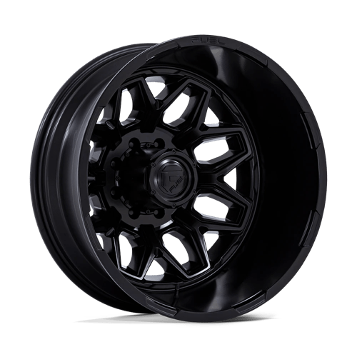 Fuel 1PC D871 FLUX DUALLY BLACKOUT 22X8.25 8X210 ET -227 CB 154.3