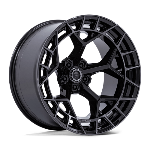Fuel 1PC FC873 CHARGER GLOSS BLACK W/ BRUSHED DARK TINT 20X9 5X5.0 ET +1 CB 71.5