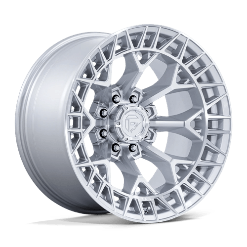 Fuel 1PC FC873 CHARGER GLOSS SILVER W/ MACHINED FACE 20X9 8X6.5 ET +1 CB 125.1