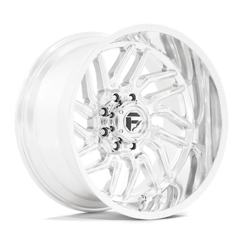 Fuel 1PC D809 HURRICANE POLISHED MILLED 22X12 8X180 ET -44 CB 124.2