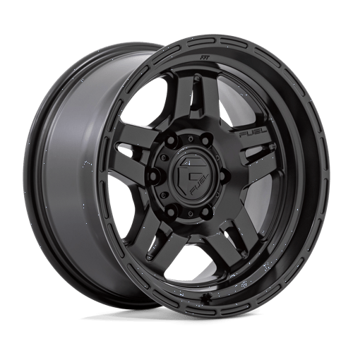 Fuel 1PC D799 OXIDE BLACKOUT 17X8.5 6X5.5 ET +1 CB 106.1