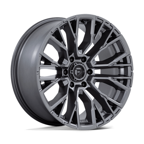 Fuel 1PC D848 REBAR MATTE GUNMETAL 20X9 6X135 ET +1 CB 87.1