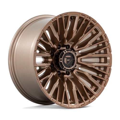 Fuel 1PC D850 REBAR PLATINUM BRONZE MILLED 20X10 8X170 ET -18 CB 125.1