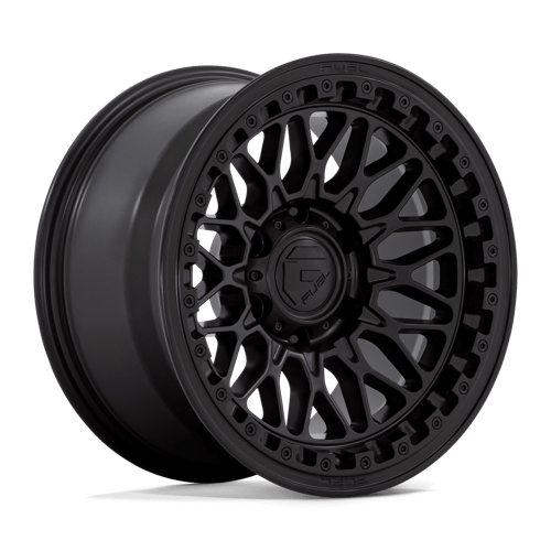 Fuel 1PC D757 TRIGGER MATTE BLACK 17X9 6X5.5 ET -12 CB 106.1