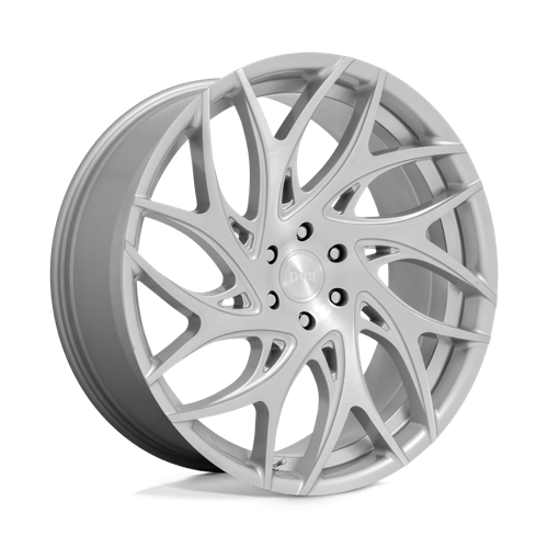DUB 1PC S261 G.O.A.T. SILVER BRUSHED FACE 20X9 5X4.5 ET +35 CB 72.56