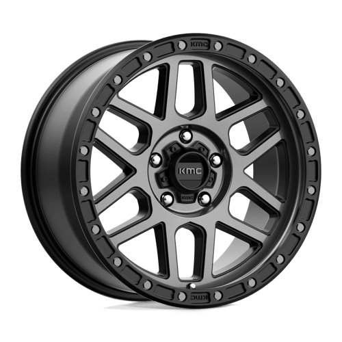 KMC KM544 MESA SATIN BLACK W/ GRAY TINT 18X9 5X150 ET +25 CB 110.1