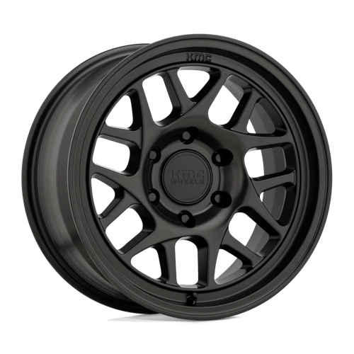 KMC KM717 BULLY OL SATIN BLACK 17X8.5 5X150 ET +0 CB 110.1