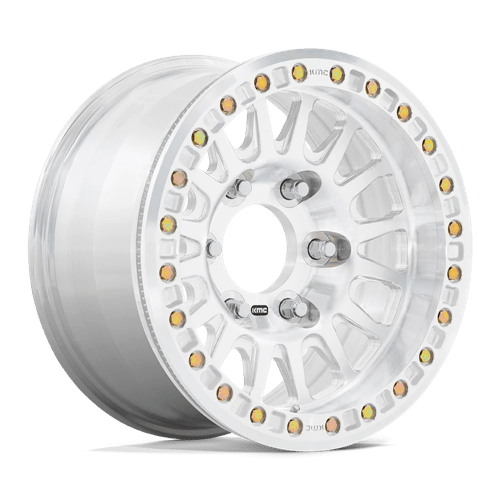 KMC KM445 IMPACT FORGED BEADLOCK RAW MACHINED 17X9 6X5.5 ET +0 CB 108