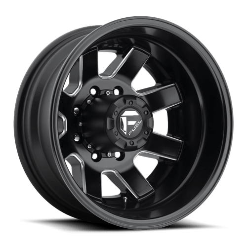 Fuel 1PC D538 MAVERICK MATTE BLACK MILLED 17X6.5 8X200 ET -178 CB 142