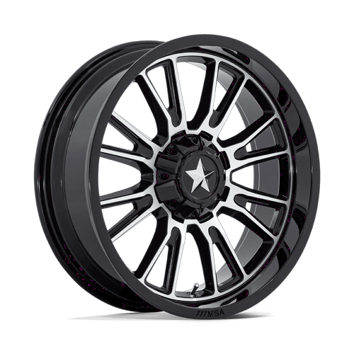 THUNDERLIPS UTV 20X7 4X137/156 G-BLK MCH
