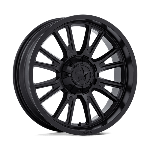 MSA Offroad Wheels M51 THUNDERLIPS UTV MATTE BLACK 20X7 5X4.5 ET +0 CB 72.56