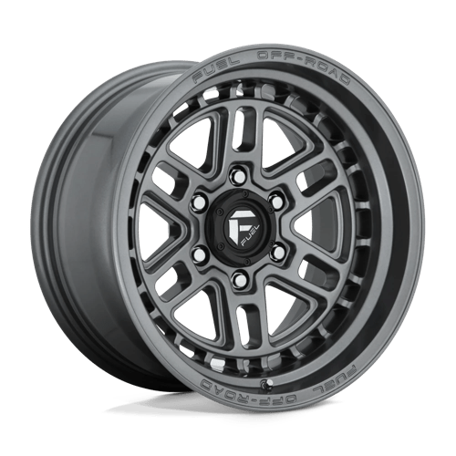 Fuel 1PC D668 NITRO MATTE GUNMETAL 17X9 6X5.5 ET +1 CB 106.1