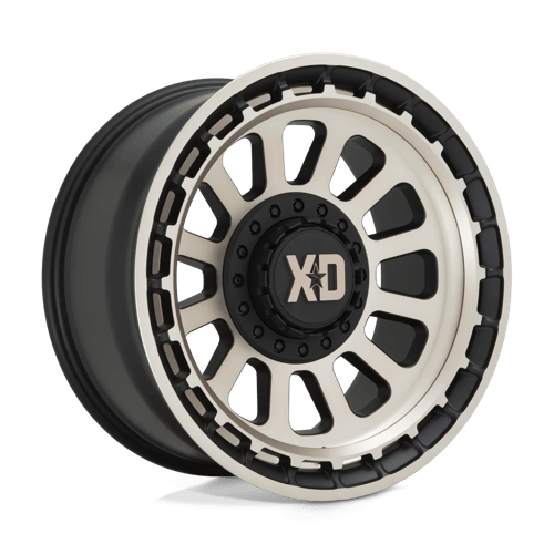 XD XD856 OMEGA SATIN BLACK W/ BRONZE TINT 20X10 5X5.0/5.5 ET -18 CB 78.1