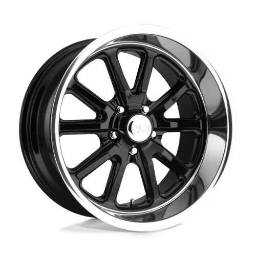 US Mag 1PC U121 RAMBLER GLOSS BLACK 17X8 5X4.5 ET +1 CB 72.56
