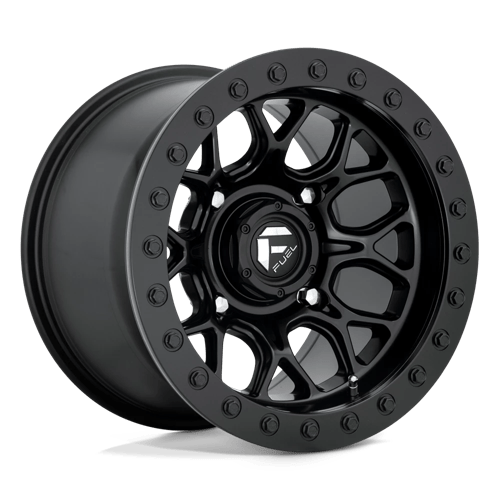 Fuel UTV D916 TECH UTV BEADLOCK MATTE BLACK 15X10 4X137 ET +0 CB 110.1