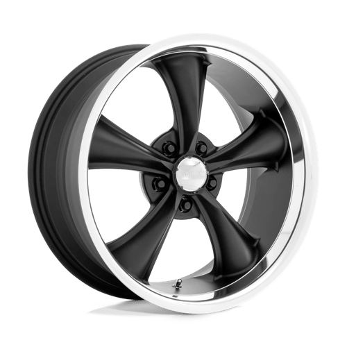 American Racing Vintage VN338 BOSS TT TEXTURED BLACK W/ DIAMOND CUT LIP 20X10 5X4.5 ET +2 CB 72.56