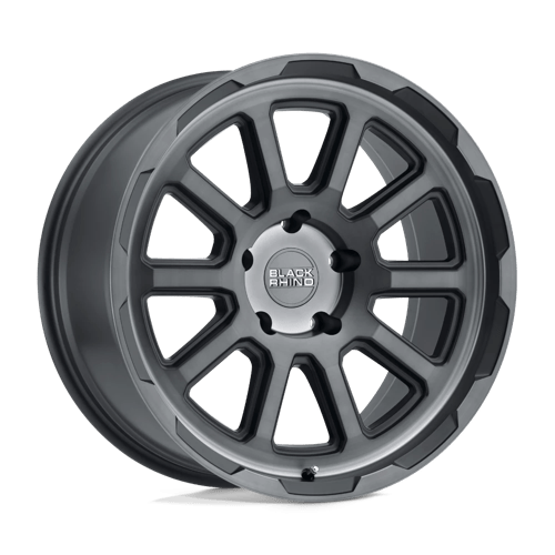 Black Rhino Hard Alloys CHASE BRUSHED GUNMETAL 17X9.5 5X5.0 ET -18 CB 71.5
