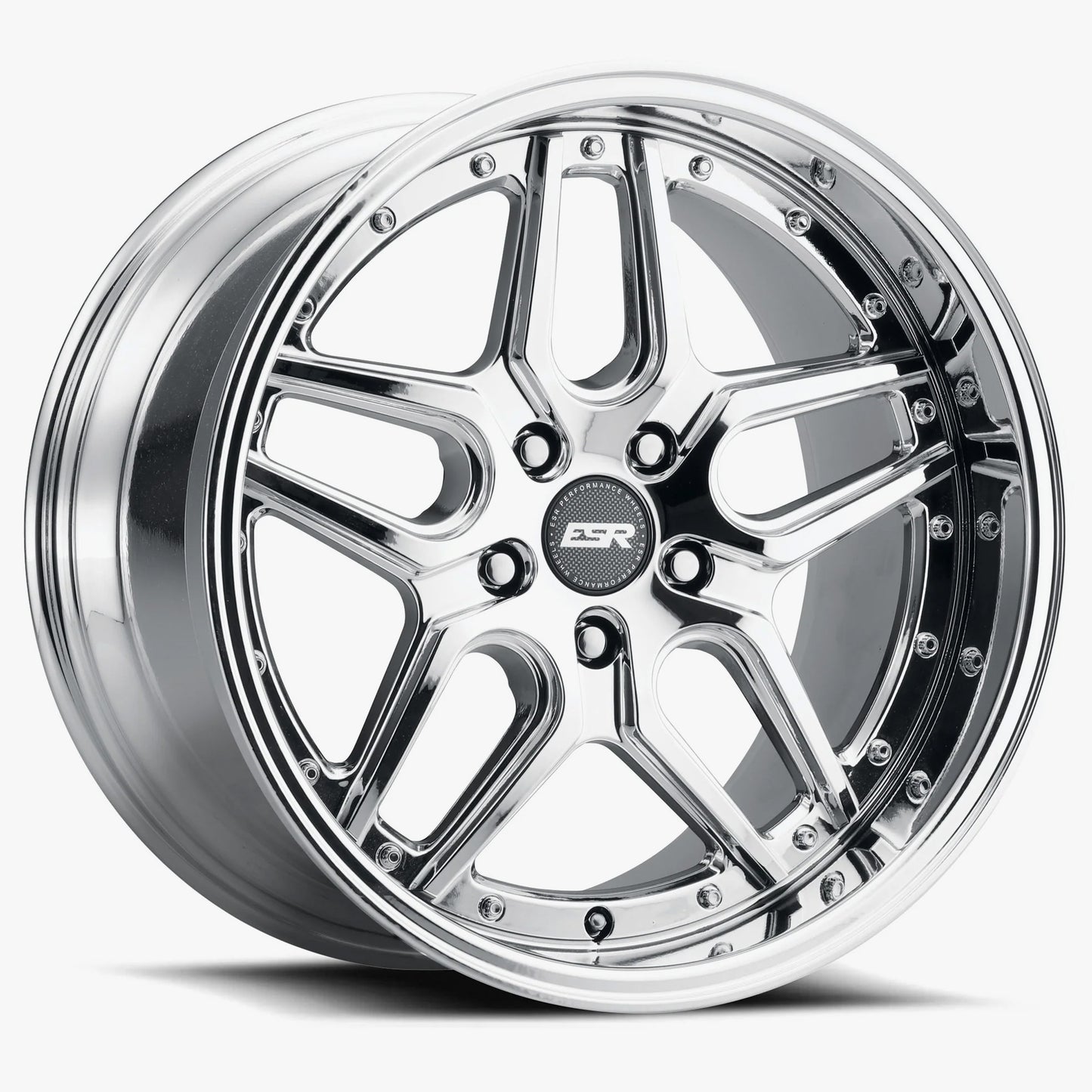 18X10.5 5X114.3 +22 VACUUM CHROME CS15.2 80551422 CS15R2VCM