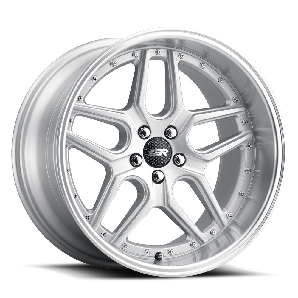 18X8.5 5X114.3 +35 SILVER MACHINE LIP CS15.2 88551435 CS15R2HS-ML