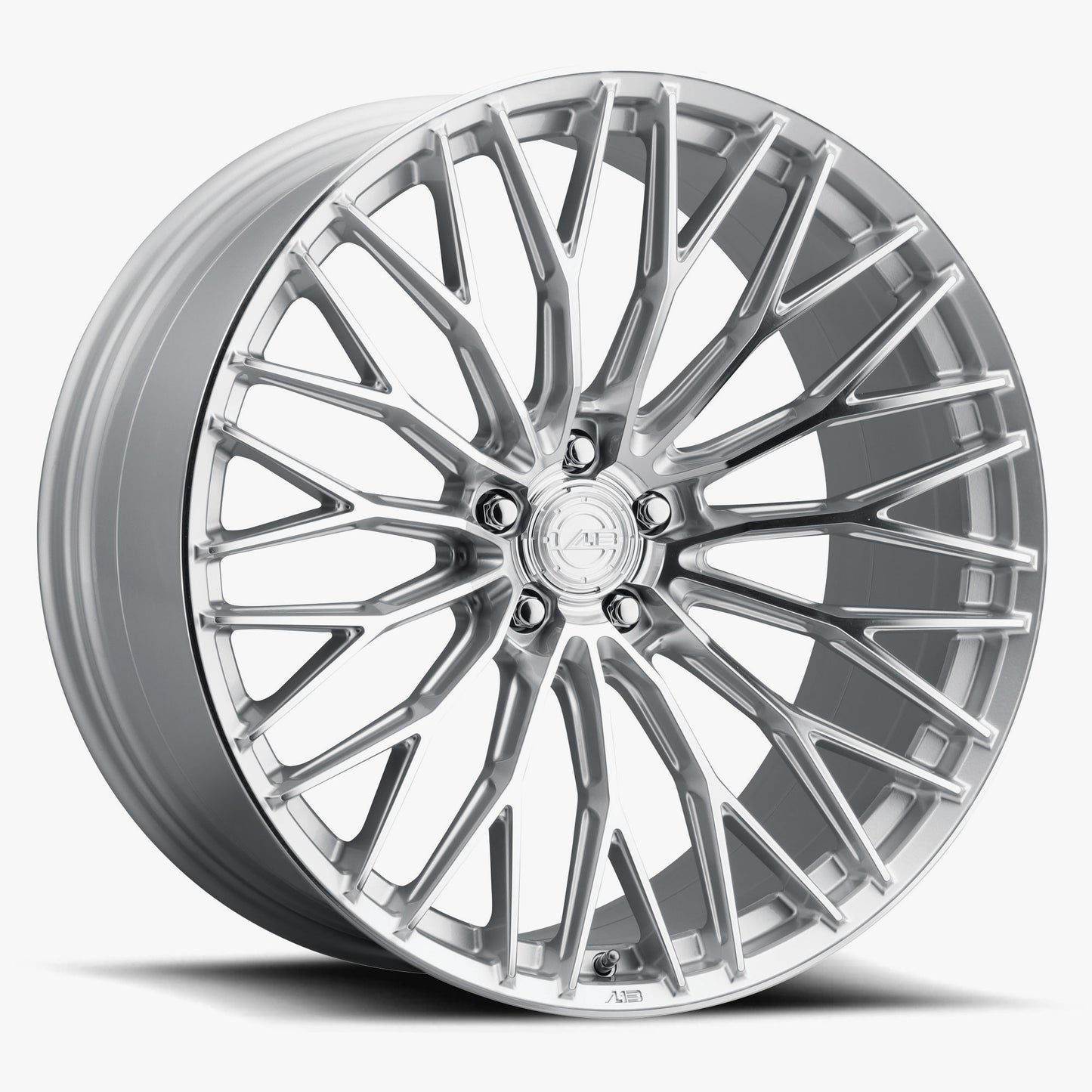 22X9.5 5X112 +20 DIAMOND SILVER FR100 29551220 FR100MS-P1