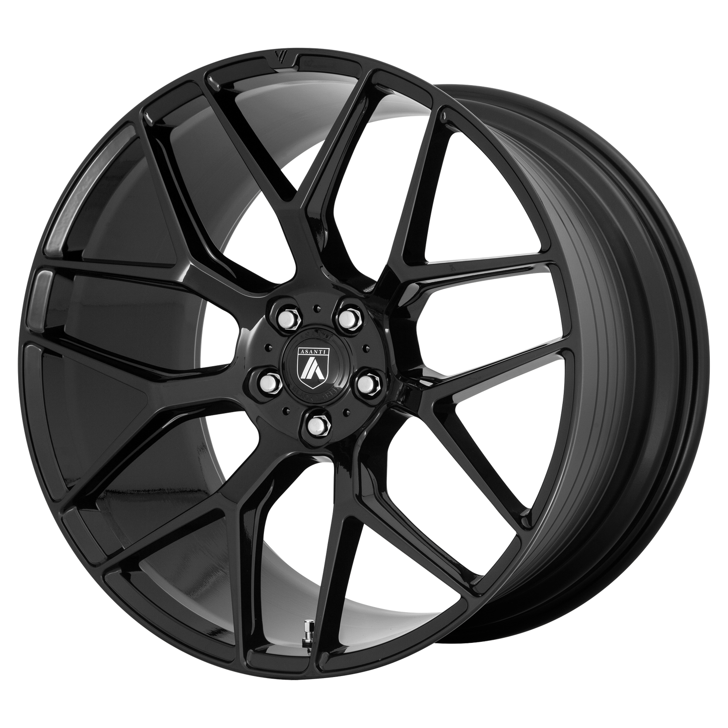 Asanti Black ABL-27 DYNASTY GLOSS BLACK 20X10.5 5X4.5 ET +38 CB 72.56