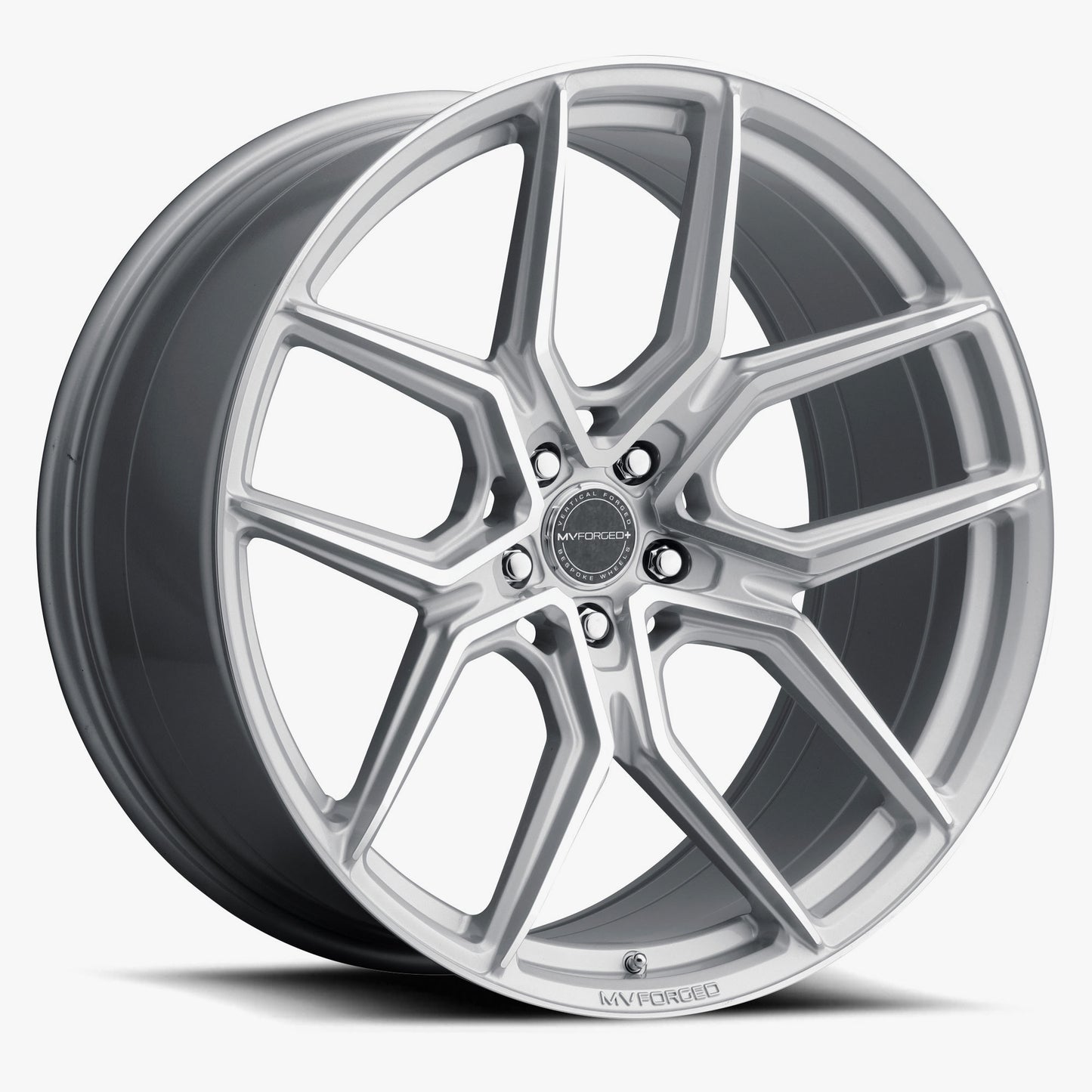 22X10.5 BLANK PCD -17 BRUSHED SILVER MVF5 205BBBCC MVF5BHS-P3