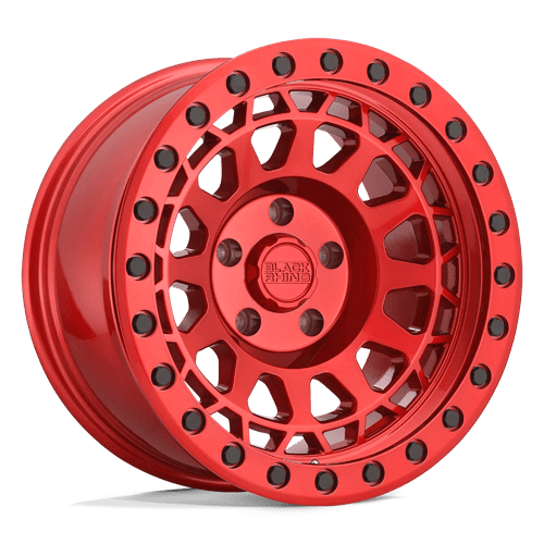 Black Rhino Hard Alloys PRIMM CANDY RED 17X9 5X4.5 ET -18 CB 71.5