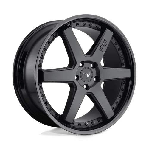 Niche 1PC M192 ALTAIR GLOSS BLACK MATTE BLACK 20X9 5X115 ET +18 CB 71.5