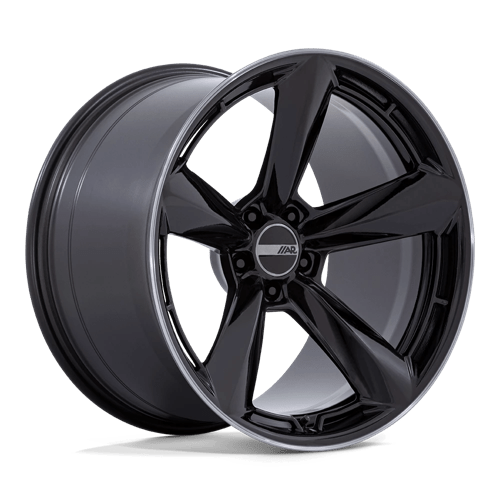 American Racing TTF GLOSS BLACK W/ DOUBLE DARK TINT LIP 20X11 5X4.5 ET +50 CB 72.56