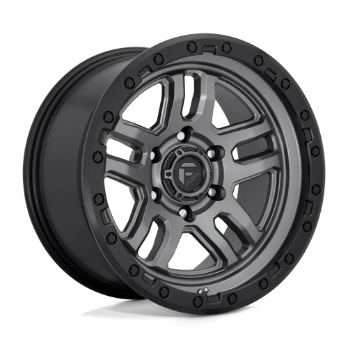 Fuel 1PC D701 AMMO MATTE GUNMETAL BLACK BEAD RING 17X9 6X5.5 ET +1 CB 106.1