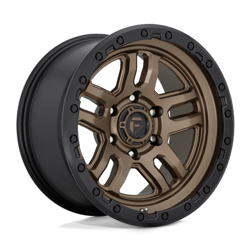 Fuel 1PC D702 AMMO MATTE BRONZE BLACK BEAD RING 17X9 5X5.0 ET -12 CB 71.5