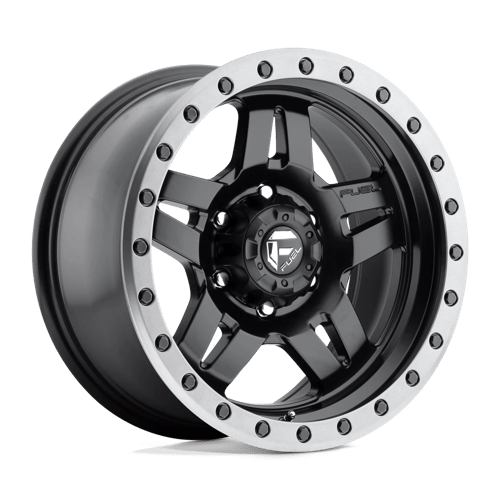 Fuel 1PC D557 ANZA MATTE BLACK GUNMETAL RING 17X8.5 6X5.5 ET +6 CB 108
