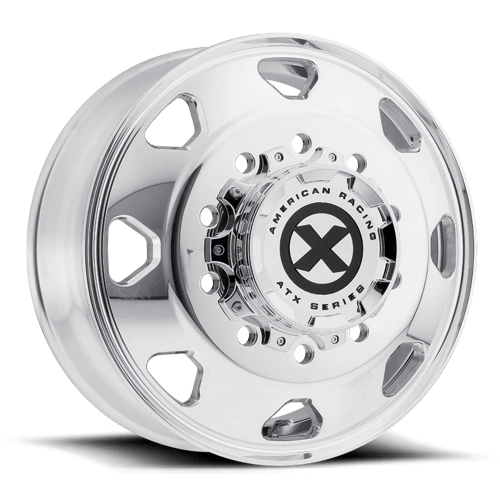 ATX AO401 OCTANE POLISHED W/ AR GUARD 17.5X6.75 8X6.5 ET +0 CB 124.7