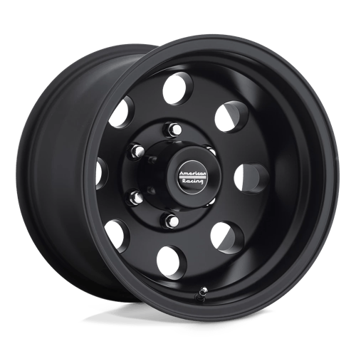 American Racing AR172 BAJA SATIN BLACK 16X8 6X5.5 ET +0 CB 108