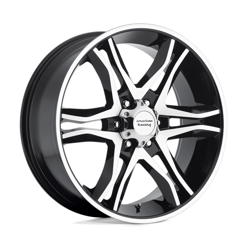 American Racing AR893 MAINLINE GLOSS BLACK MACHINED 18X8.5 6X5.5 ET +30 CB 106.1