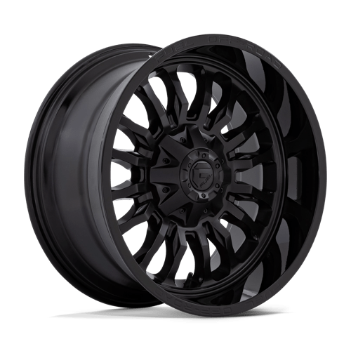 Fuel 1PC D796 ARC MATTE BLACK W/ GLOSS BLACK LIP 20X10 6X135/5.5 ET -18 CB 106.1