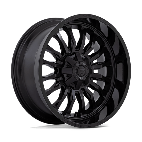 Fuel 1PC D796 ARC MATTE BLACK W/ GLOSS BLACK LIP 22X10 6X135/5.5 ET -18 CB 106.1