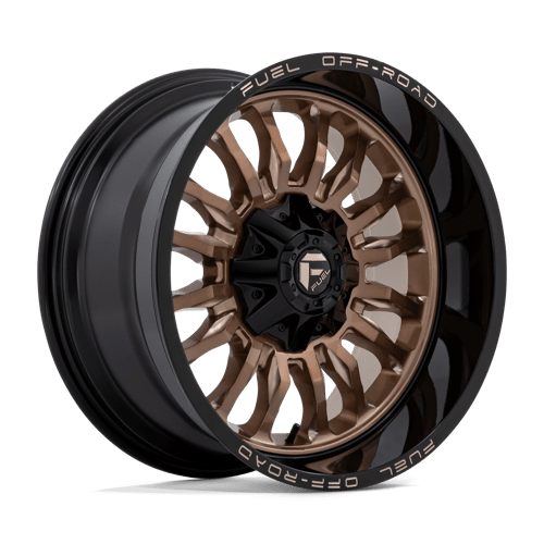 Fuel 1PC D797 ARC PLATINUM BRONZE W/ BLACK LIP 20X10 6X135/5.5 ET -18 CB 106.1