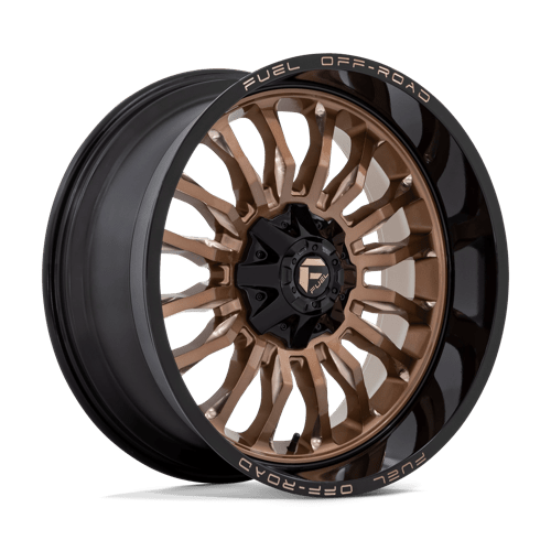 Fuel 1PC D797 ARC PLATINUM BRONZE W/ BLACK LIP 22X10 6X135/5.5 ET -18 CB 106.1